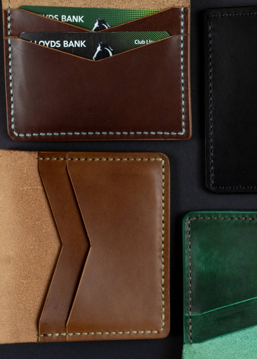 The No. 32 Leather wallet - Green