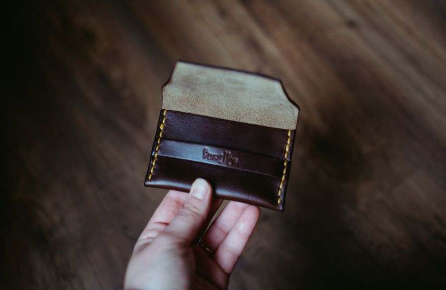 Horween Chromexcel leather wallet 